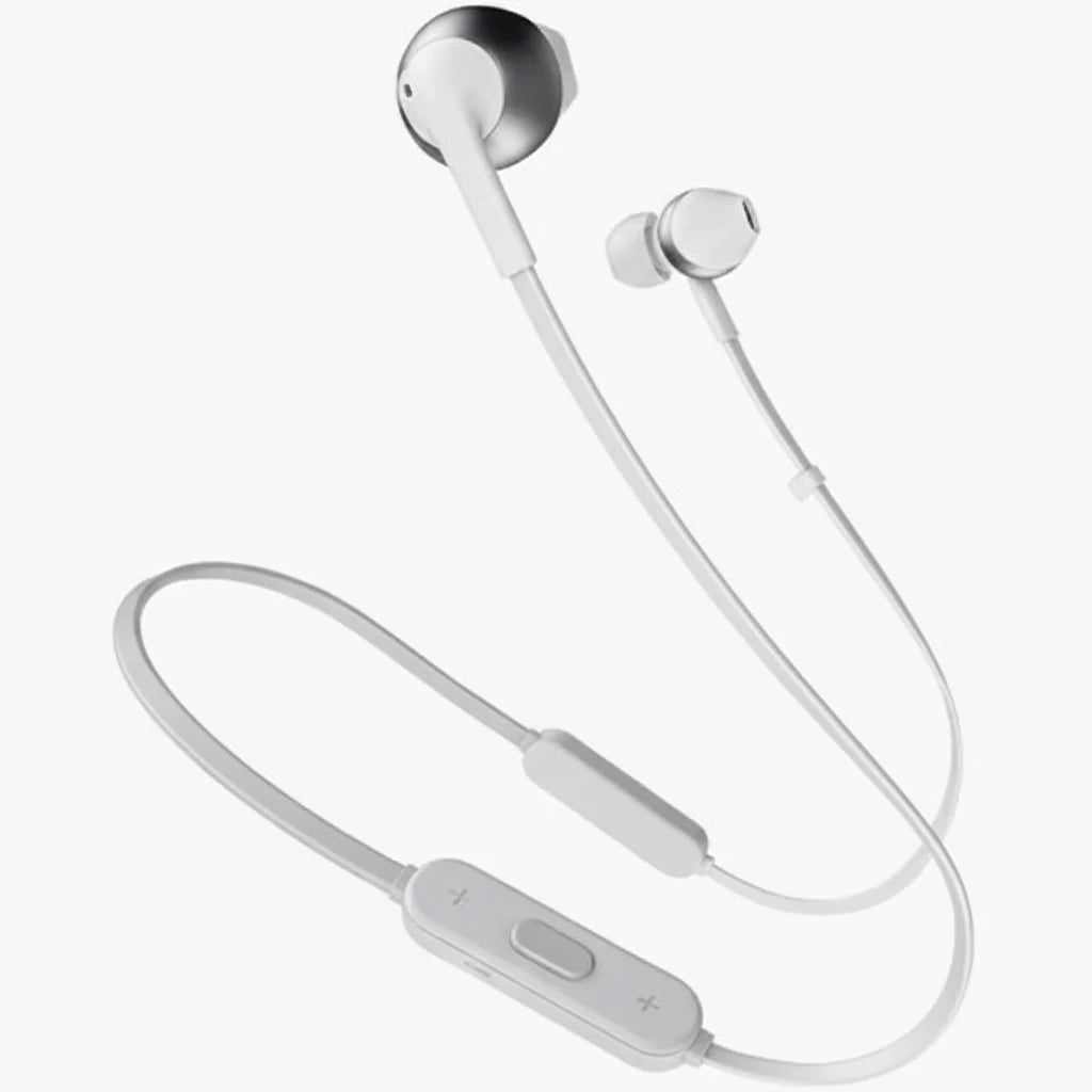 JBL Tune 205 Wired Earphones - Black, Gold, Rose Gold, Silver