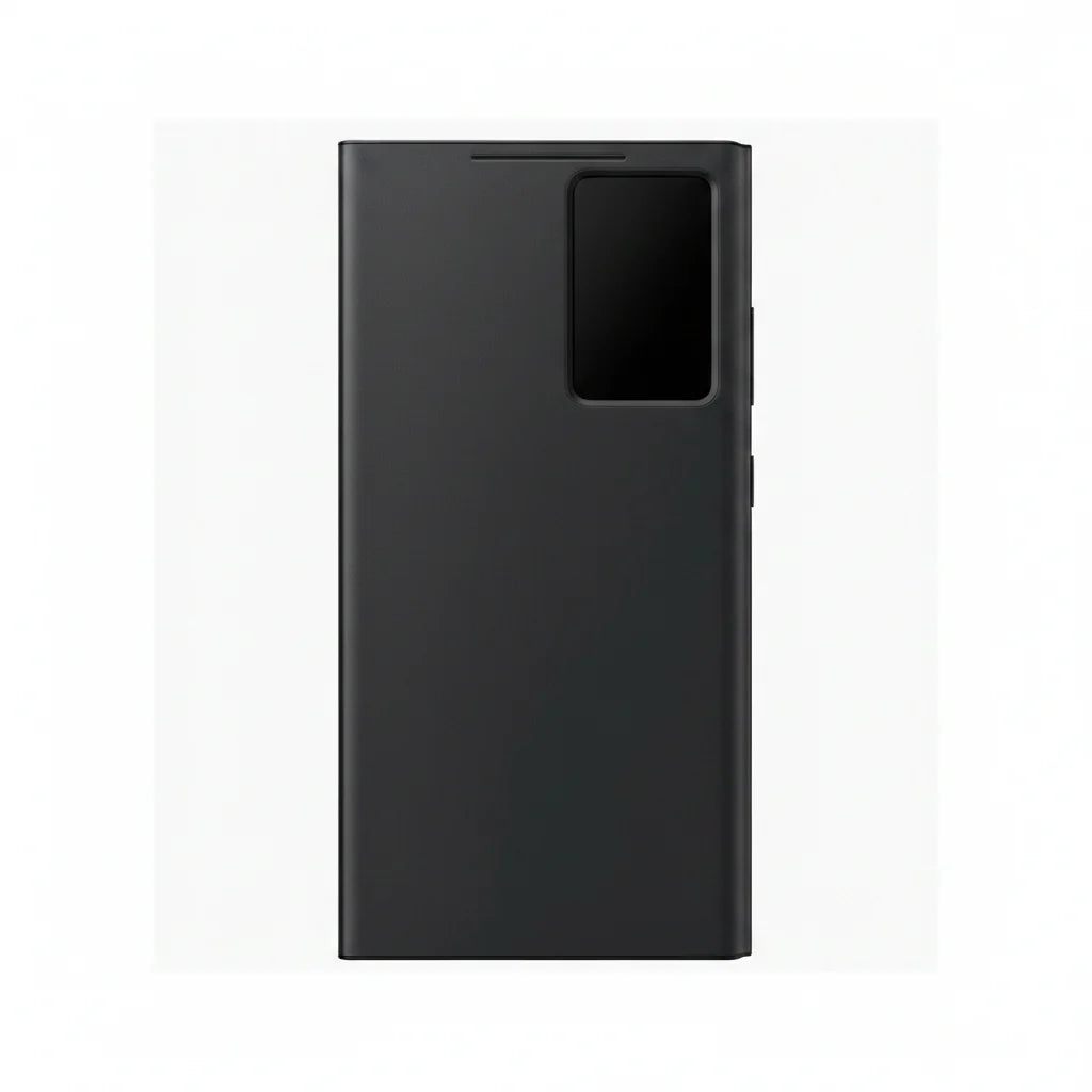 Smart View Wallet Case for Galaxy S24 Ultra - Black -Protective Flip Cover Case - Pristine - Refurbished