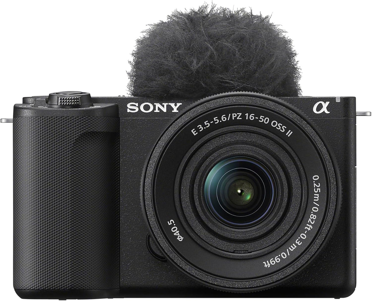 Sony ZV-E10 II Mirrorless Camera with 16-50mm Lens (ZV-E10M2K) – Black
