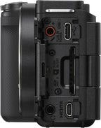 Sony ZV-E10 II Mirrorless Camera with 16-50mm Lens (ZV-E10M2K) – Black