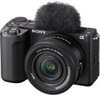 Sony ZV-E10 II Mirrorless Camera with 16-50mm Lens (ZV-E10M2K) – Black