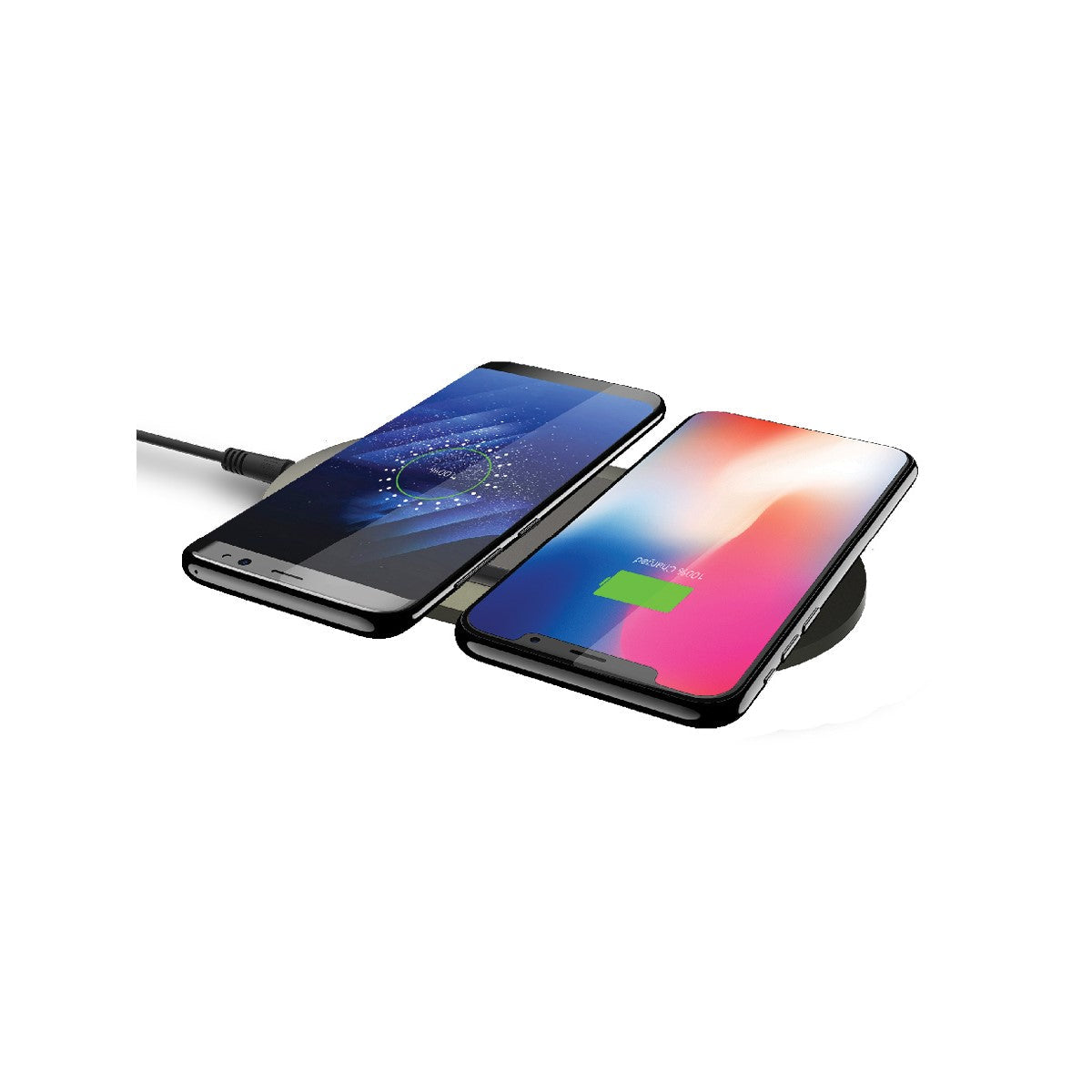 Sprout 15W Dual Wireless Charging Pod Black ( AU Version ) Box Damage