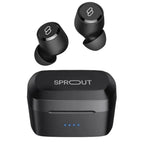 Sprout CRTX2 Wireless Earbuds – Black , White - Black