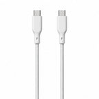 Telstra USB-C to USB-C Cable 1m – Fast Charging Data Transfer - White - Pristine  - Refurbished Telstra