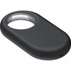 Close-up shot of SmartTag2 showing Bluetooth LE logo and smooth matte finish