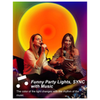 Sunset Light RGB Floor Atmosphere Ambient Light With App Control
