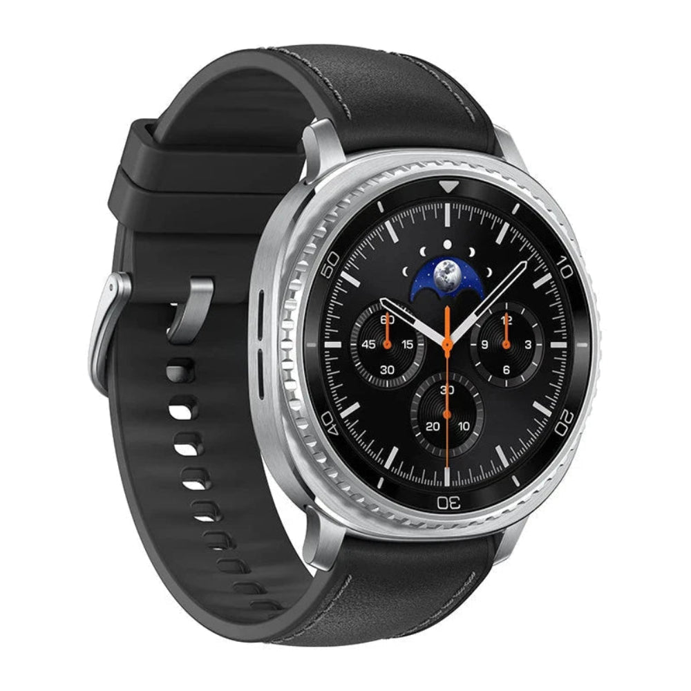 Galaxy Watch8 Classic 46mm Black submerged in water demonstrating 5ATM and IP68 rating

