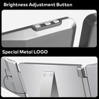 Trion 15.6-inch 360° trifold portable monitor 1080P IPS FHD Laptop Screen Extender - Grey (AU Version) Trion