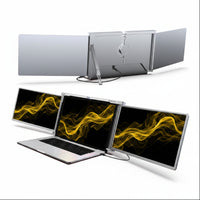 15 inch Trifold Portable Monitor 1080P IPS FHD Laptop Screen Extender For Laptop - Space Grey ( AU Version )