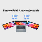 Trion 15.6 Inch FHD IPS Detachable Plug and Play LED Screen Extender Portable Monitor with Horizontal and Vertical Mode Trion