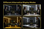 Trion 15.6" FHD Portable Monitor Quad Screen Triple Display Screen Extender for Laptops (Win10+, Mac M1/M2/M3) (AU Warranty) - Acceptable - Refurbished