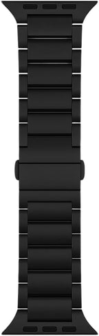 Metal Strap 3-Bead Premium Compatible Band for Apple Watch Series - Black / 38/40/41/42S10MM