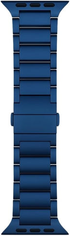 Metal Strap 3-Bead Premium Compatible Band for Apple Watch Series - Blue / 38/40/41/42S10MM