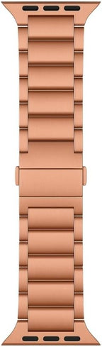 Metal Strap 3-Bead Premium Compatible Band for Apple Watch Series - Rgold / 38/40/41/42S10MM