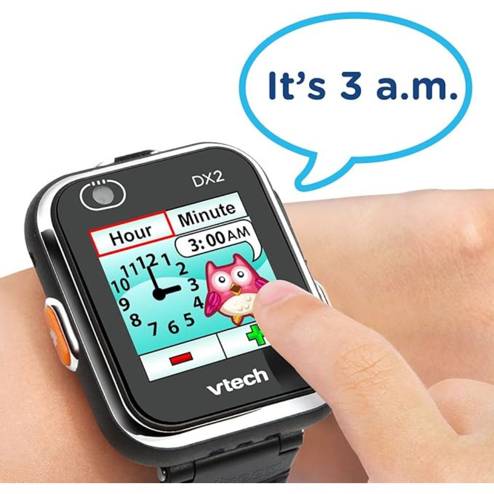 VTech Kidizoom Smartwatch DX2 - Black - Kids Wearable Watch - Pristine - Refurbished