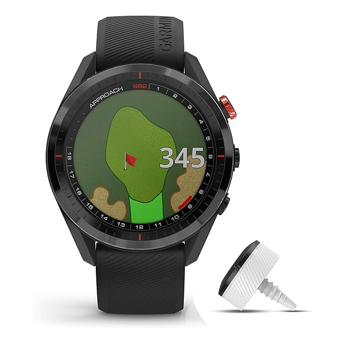 Garmin Approach S62 Premium Golf Smartwatch with CT10 Sensors (AU Version)