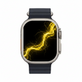 Apple Watch Ultra 49mm GPS + Cellular Titanium Case with Midnight Ocean Band