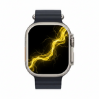 Apple Watch Ultra 49mm GPS + Cellular Titanium Case with Midnight Ocean Band