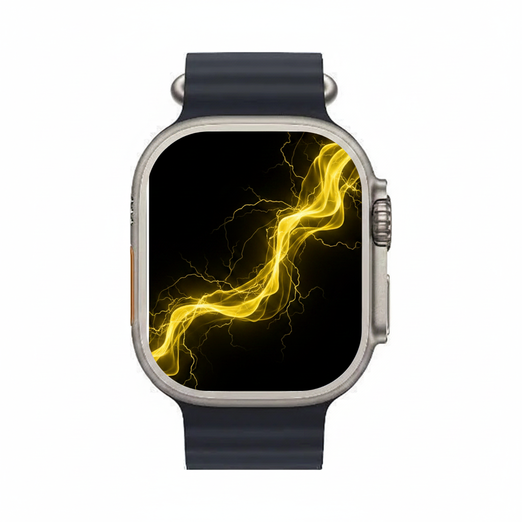 Apple Watch Ultra 49mm GPS + Cellular Titanium Case with Midnight Ocean Band