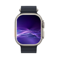Apple Watch Ultra 49mm GPS + Cellular Titanium Case with Midnight Ocean Band With 100% Battery - Pristine - Refurbished
