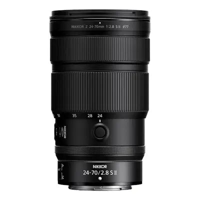 Nikon Z 24-70mm f/2.8 S II Lens – Full-Frame – Black