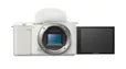 Sony ZV-E10 Mirrorless Camera Body (White) – 24.2MP APS-C Interchangeable-Lens Vlogging Camera (ILCZV-E10)
