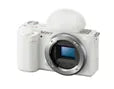 Sony ZV-E10 Mirrorless Camera Body (White) – 24.2MP APS-C Interchangeable-Lens Vlogging Camera (ILCZV-E10)