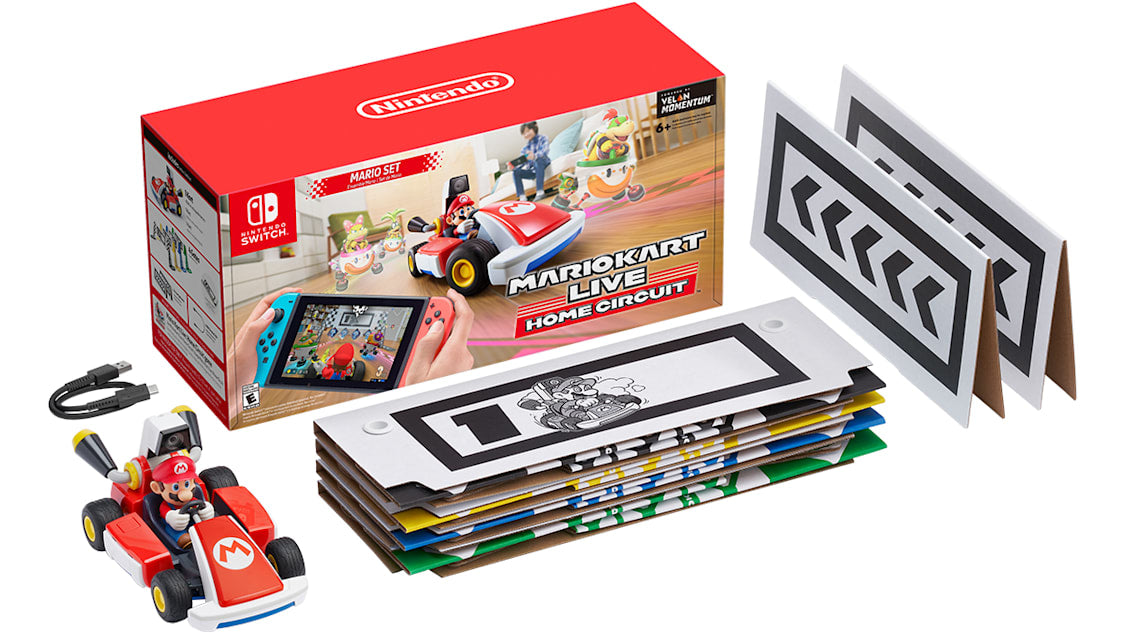 Nintendo Switch Mario Kart Live Home Circuit: Mario Game Set