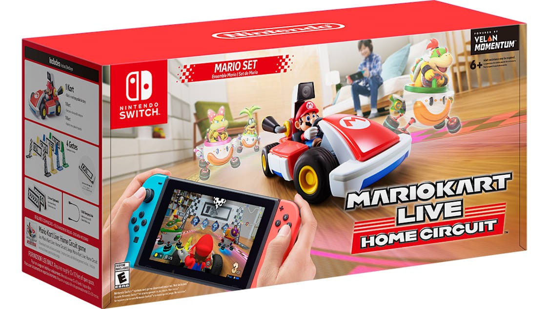 Nintendo Switch Mario Kart Live Home Circuit: Mario Game Set