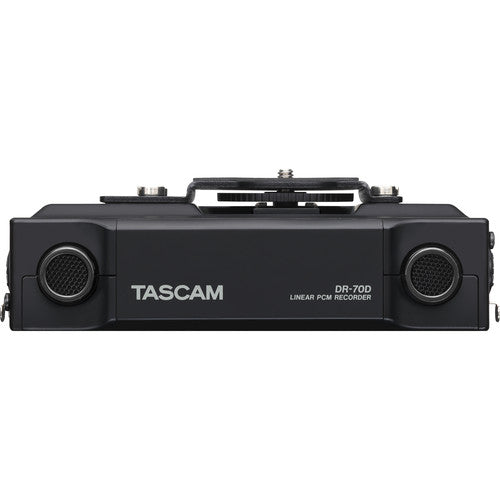 Tascam DR-70D 6-Input / 4-Track Multi-Track Field Recorder with Onboard Omni Microphones Tascam