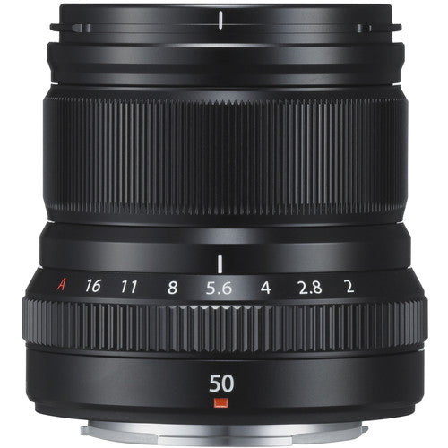 Fujifilm XF 50mm f/2 R WR Lens - Black Fujifilm