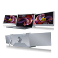 Dual Portable Triple Fold 1080P IPS FHD Monitor Screen Extender Tristar