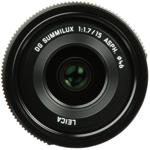 Panasonic Leica DG Summilux 15mm f/1.7 ASPH. Lens Panasonic