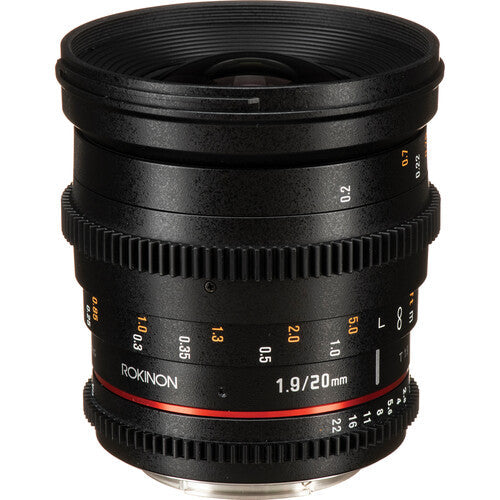 Samyang 20MM T1.9 ED AS UMC Full Frame Lens (CANON EF) SAMYANG