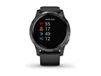 Garmin Vivoactive 4 GPS Fitness Smartwatch, Grey with Black Band Garmin