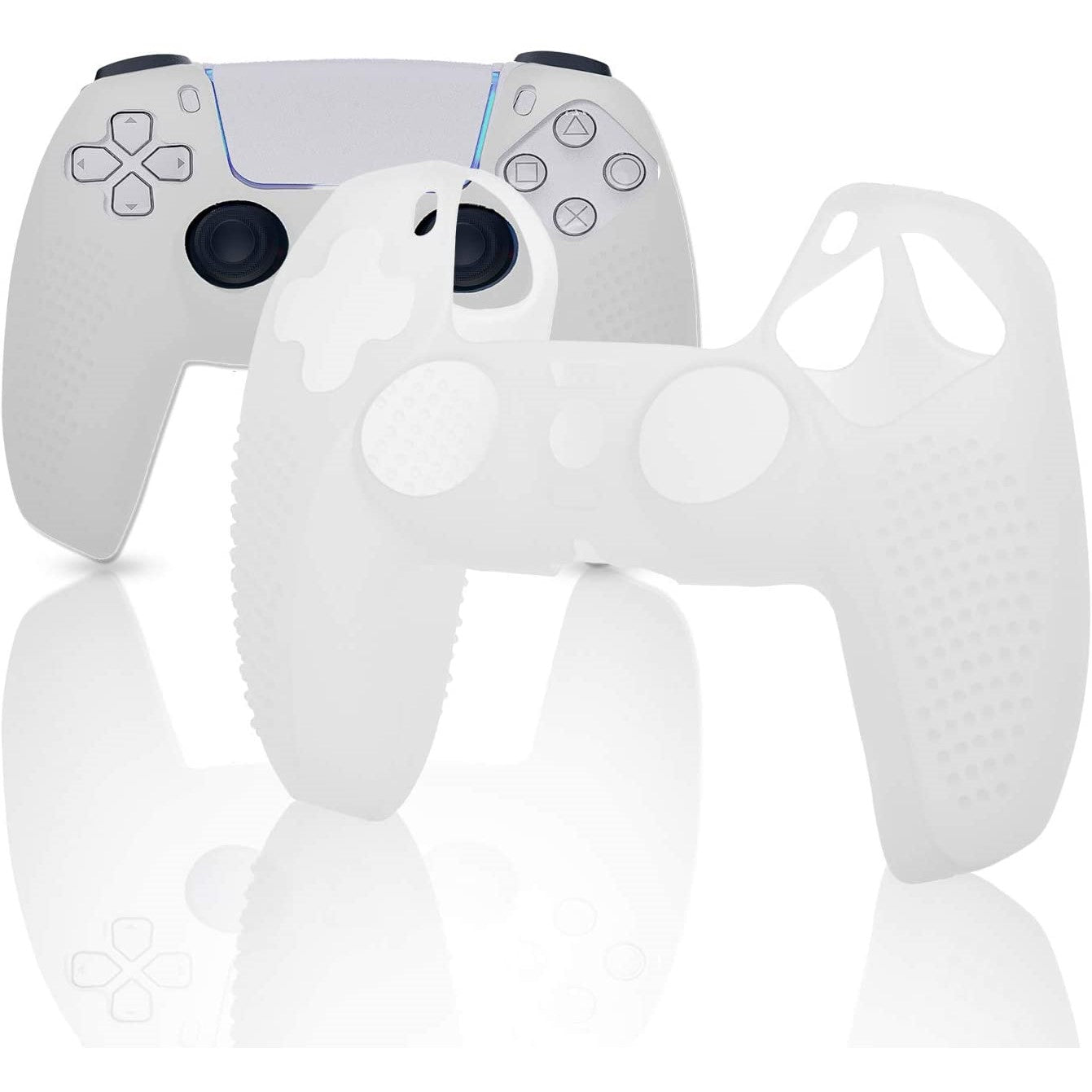 Silicone Protective Case for PS5 PlayStation 5 controller – White Tristar