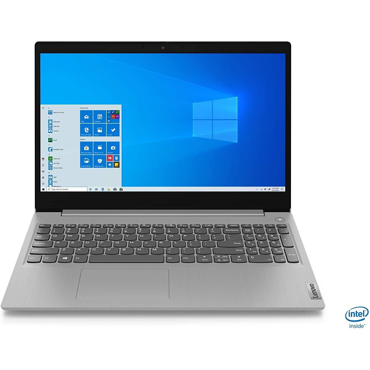 Lenovo Ideapad 3 i5-1035G1 15.6 Inch FHD 8GB/256GB Laptop – Platinum Grey, 81WE0001AU Lenovo