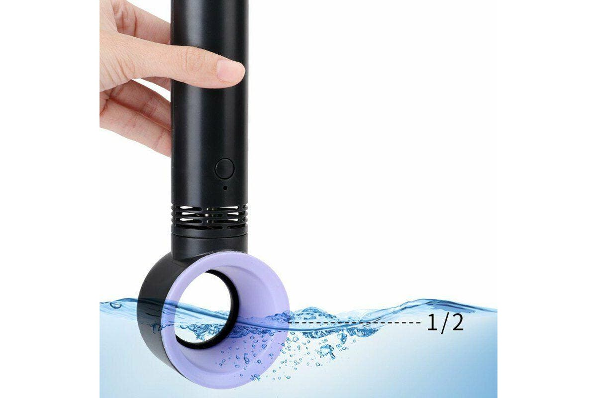 Portable Handheld Fan USB Summer Fan No Leaf Handy Bladeless AU Tristar