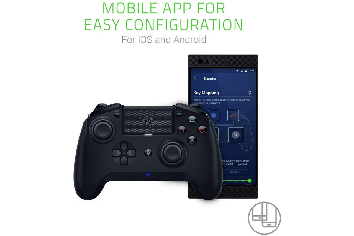 Razer Raiju Tournament Edition PS4 Gaming Controller - Black Razer