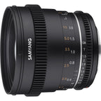 Samyang 50mm T1.5 MK2 VDSLR Full Frame Lens (Sony E) samyang
