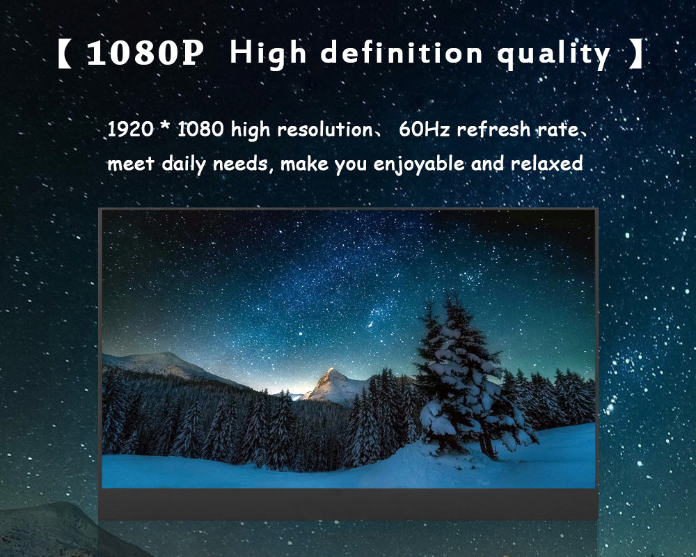 Portable Touch Screen  Monitor 1080P HD with Multi-Devices – 13.3 inch Tristar