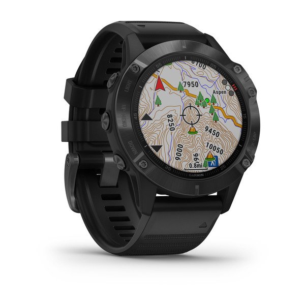 Garmin Fenix 6 Pro Smart Watch – Black with Black Band Garmin
