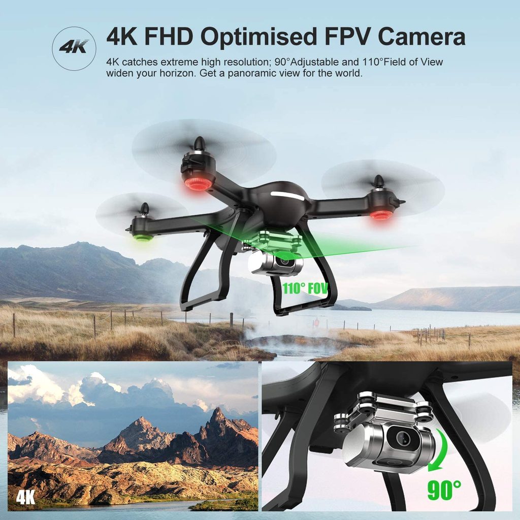 Holy Stone HS700D FPV Drone 4K FHD Camera Live RC Quadcopter GPS Return Home Holy Stone