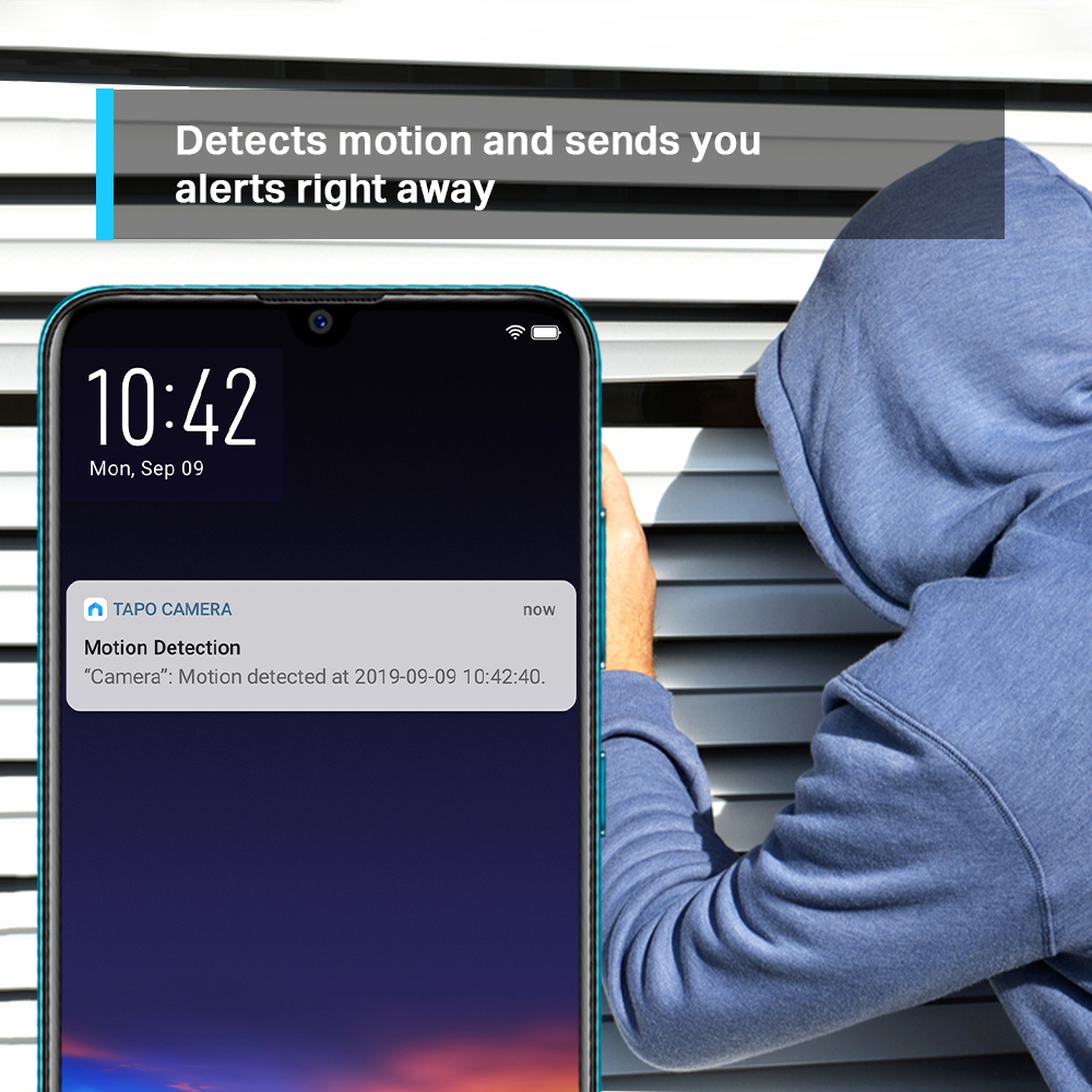 TP-Link Tapo C200 1080P Night Vision Security House Camera – White TpLink