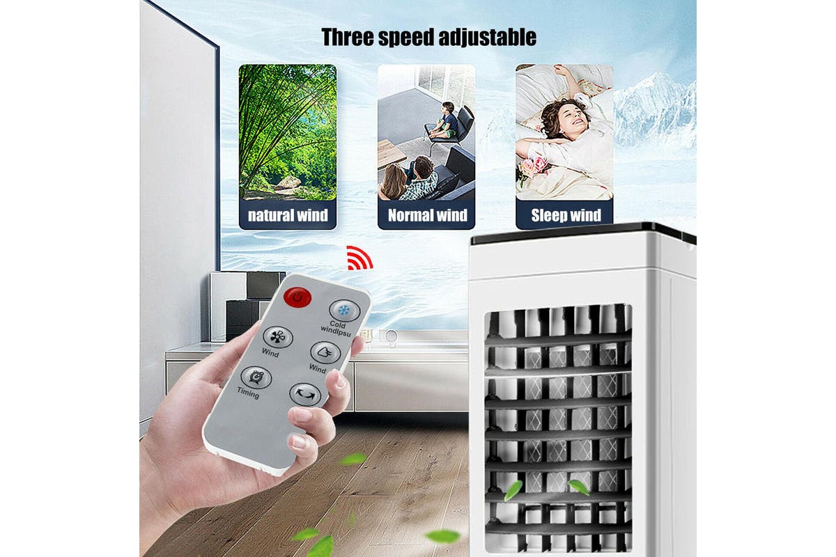 Portable 8L Air Cooler Fan Air Conditioner Cooling Fan Humidifier AC anion H Tristar