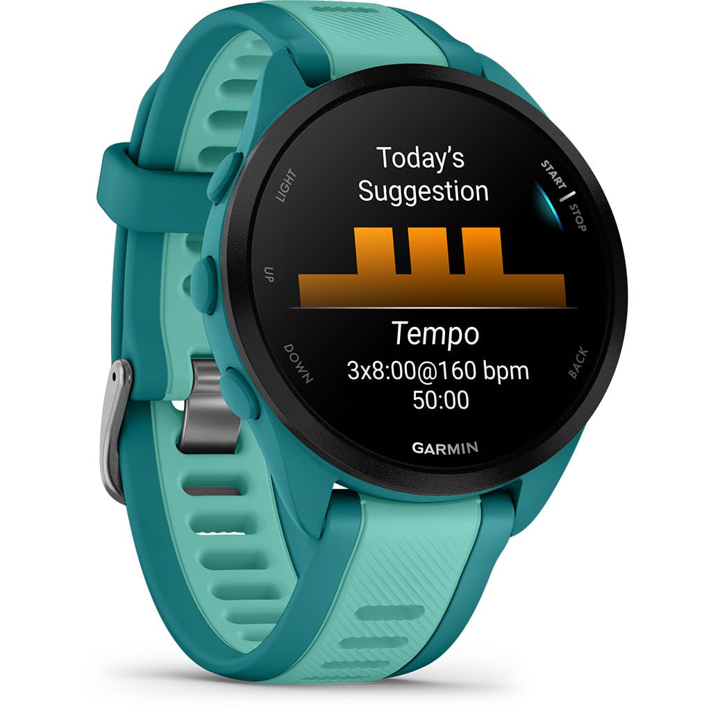 Garmin Forerunner 165 Music Smart Watch - Aqua/Turqoise Garmin