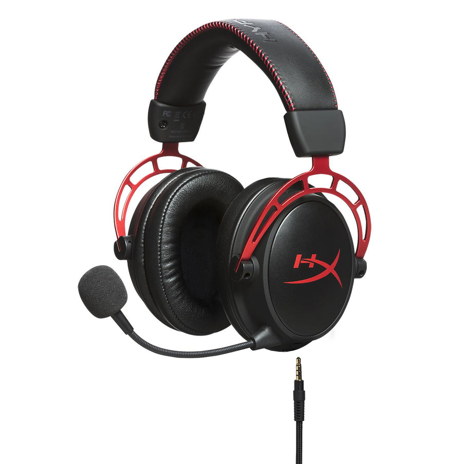 HyperX Cloud Alpha Gaming Headset - Black Red HyperX