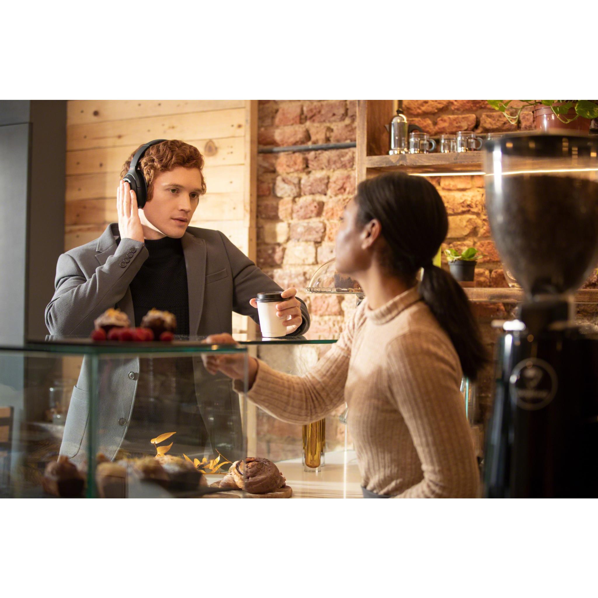 Sony WH1000XM4 Noise Canceling Wireless Headphones with Alexa Voice Control- Black Audio Technica