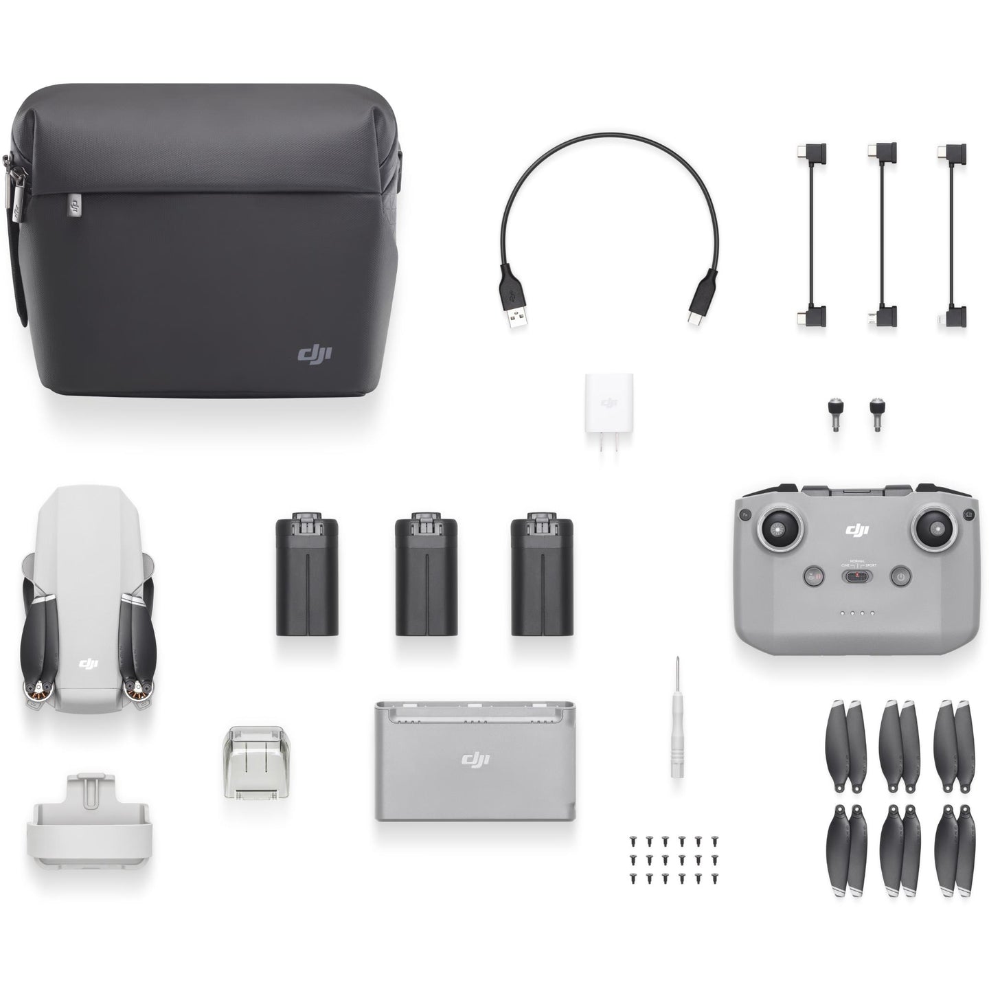 DJI Mini 2 4K Fly More Combo Drone DJI