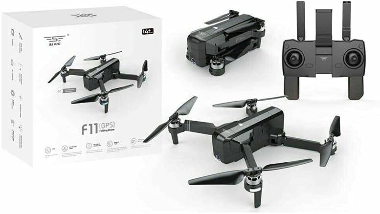 SJRC F11 4K Pro GPS Drone 5G Wifi FPV 4K HD Camera 50X Zoom Brushless Quadcopter SJRC